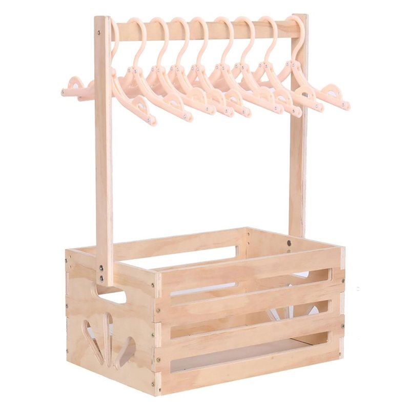 Baby Products Gift Hamper - Деревянная корзина для подарков на рождение