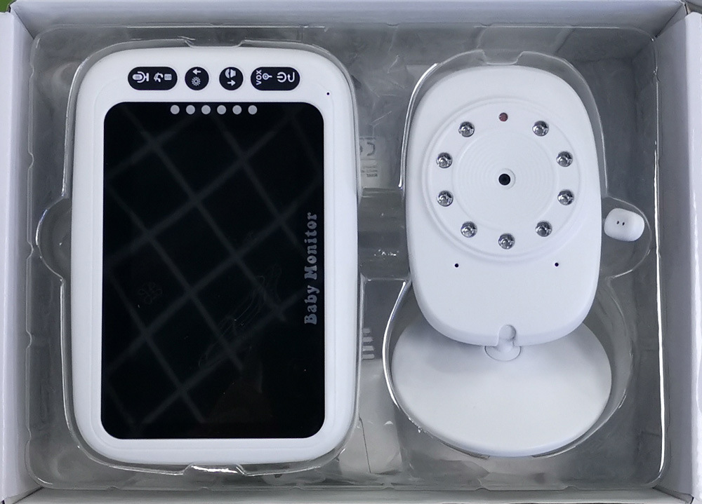 Wireless Baby Monitor - 4,3-дюймовый ЖК-экран, беспроводной видеоняня, интерком, камера