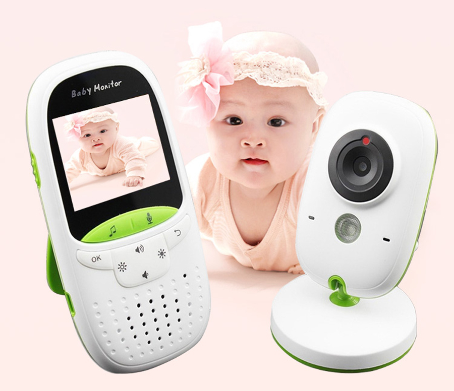 Wireless Baby Monitor - 2-дюймовая беспроводная видеоняня с двусторонней связью,