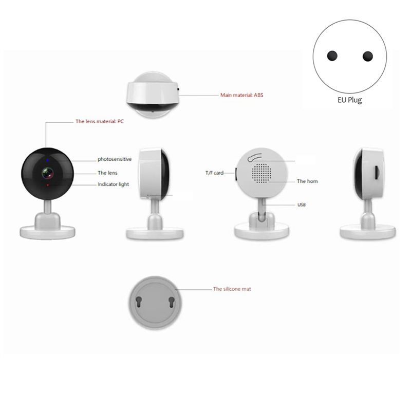 Умная Wi-Fi камера Tuya для по – обзор и цена Wireless Baby Monitor