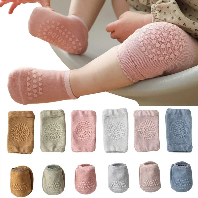 Набор носков-наколенников для  – обзор и цена Baby Knee Pad Crawling