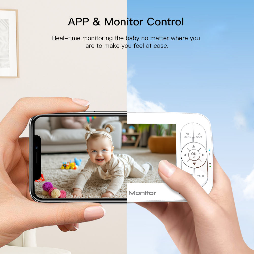 5-дюймовый 2-мегапиксельный 10 – обзор и цена Wireless Baby Monitor